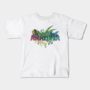 Save Amazon Rainforest Kids T-Shirt